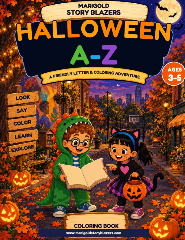 Halloween Alphabet A-Z front cover