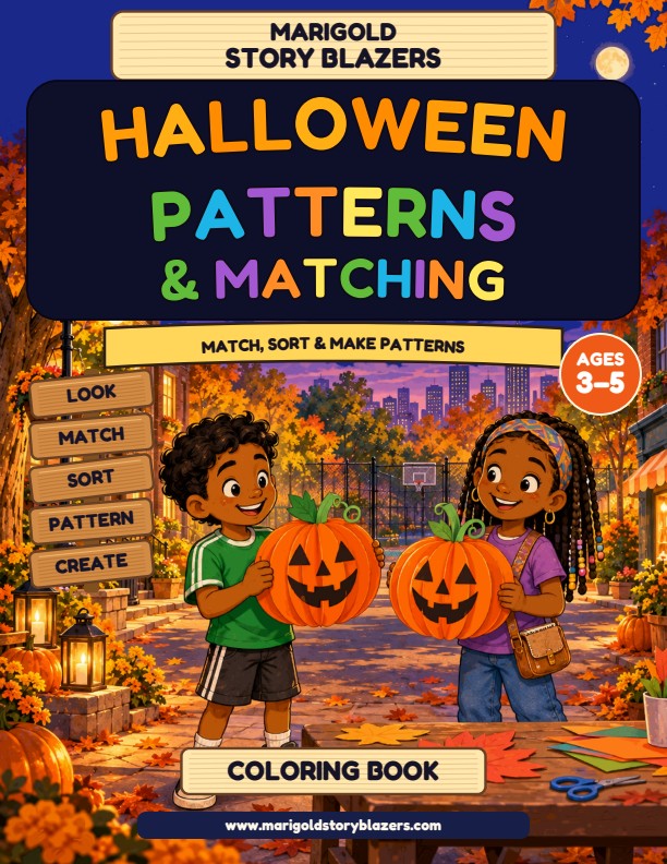 Halloween Patterns and Matching front cover